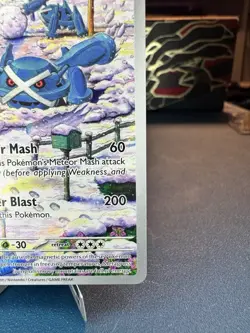 Pokemon TCG Metagross 178/162 Temporal Forces Holo Card Illustration Rare - Image 5