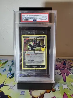 Greninja Gold Star SWSH144 Black Star Promo Celebrations ETB Sealed NM - Image 1