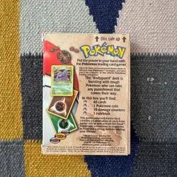 Pokemon Card Fossil Set BodyGuard Theme Deck WOTC 1999 Open Complete - Image 4