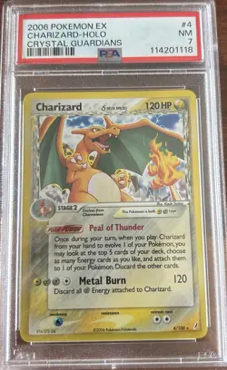 Pokemon 2006 Charizard Delta Species EX Crystal Guardians Card 4/100 Nintendo - Image 1