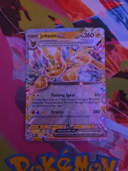 Pokemon Card Jolteon Ex 030/131 Prismatic Evolutions Double Rare Near Mint - Image 1