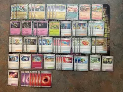 Complete Pokemon Dragapult Ex W/ Charizard Ex Deck Pokemon TCG Competitive Meta - Image 1