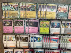 Complete Pokemon Dragapult Ex W/ Charizard Ex Deck Pokemon TCG Competitive Meta - Image 2