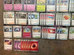 Complete Pokemon Dragapult Ex W/ Charizard Ex Deck Pokemon TCG Competitive Meta - Image 4