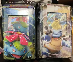 Pokemon TCG V Battle Deck - 4 Venusaur & 4 Blastoise - Image 1