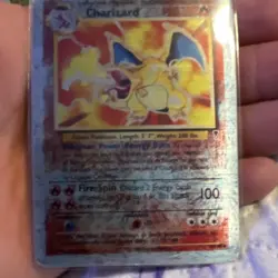Pokemon TCG Charizard 4/102 Base Set Holo Rare 1999 English Card - Image 2