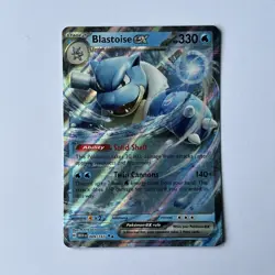 Blastoise EX 009/165 SV2A 151 Double Rare Pokemon TCG Card English (4) - Image 1