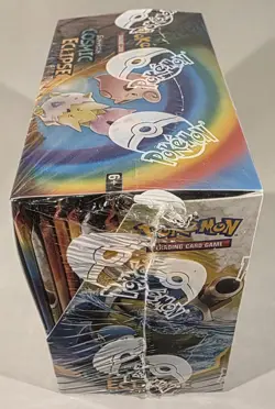 New Factory Sealed Pokemon Cosmic Eclipse Booster Box Factory 36 Packs - Image 5