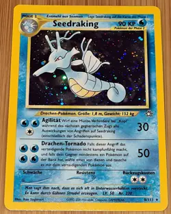 Seedraking # 8/111 Rare Holo Neo Genesis von 2001 Pokemon Deutsch Mint Vintage - Image 1