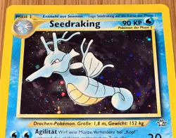 Seedraking # 8/111 Rare Holo Neo Genesis von 2001 Pokemon Deutsch Mint Vintage - Image 3