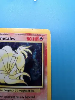 Ninetales 12/102 Holo Rare Pokemon 1999 Unlimited Base Set - Image 3