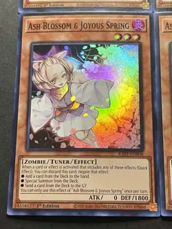 3x Ash Blossom & Joyous Spring + 3x Effect Veiler | Super Rares | YuGiOh! - Image 3