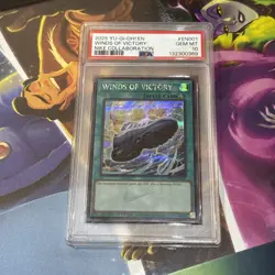 YU-GI-OH NIKE PROMO CARD WINDS OF VICTORY AIR MAX 95 PSA 10 - Image 1