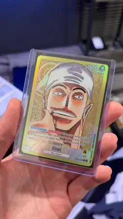 One Piece Card Game Awakening of the New Era Enel OP05-098 Alt Art Leader AA - Image 2