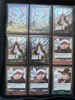 One Piece OP CCP (360) Card Binder Lot English & Japanese Multiple Rarities! - Image 2