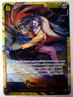 Crocodile - One Piece The Azure Sea's Seven - Secret Rare - OP14-120 NM - Image 1