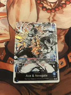 One Piece TCG Ace and Newgate Leader ST22-001 [PAR] Parallel Starter Deck ST22 - Image 1