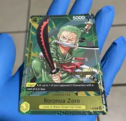 One Piece Roronoa Zoro P-042 2024 Championship Event Pack Promo Card - Image 1