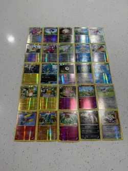 Pokemon Card Lot Of 25 Vintage Various Series Reverse Holo Random Lot - Image 1