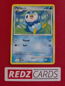 Piplup LV.13 121/147 Supreme Victors Pokemon Card 2009 LP - Image 1