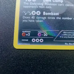 Pokemon TCG Karte - Krookodile 127/124 Dragons Exalted Holo Shiny Secret Rare - Image 3
