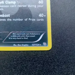 Pokemon TCG Karte - Krookodile 127/124 Dragons Exalted Holo Shiny Secret Rare - Image 4