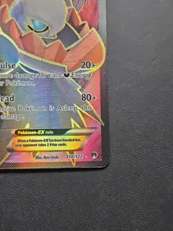 Pokemon Darkrai EX Holo Full Art Ultra Rare Card 118/122 XY Breakpoint Near Mint - Image 3