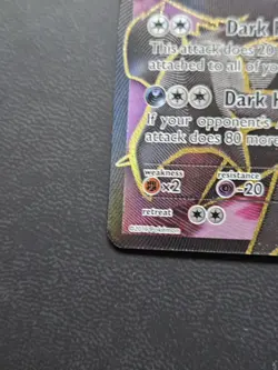 Pokemon Darkrai EX Holo Full Art Ultra Rare Card 118/122 XY Breakpoint Near Mint - Image 4