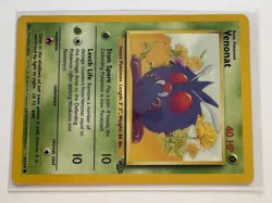 Venonat Pokemon Vintage Card Lot (3) Skyridge, Japanese, Jungle - Image 4