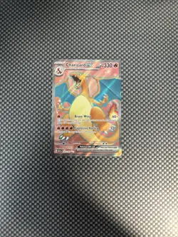Pokemon TCG Charizard EX Scarlet & Violet 151 Holo Ultra Rare Card 183/165 #2 - Image 1