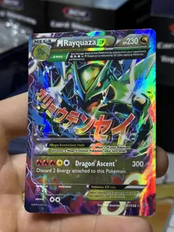 #2 M Rayquaza EX 61/108 XY Roaring Skies 2015 Holo Rare Pokemon Card TCG - Image 4