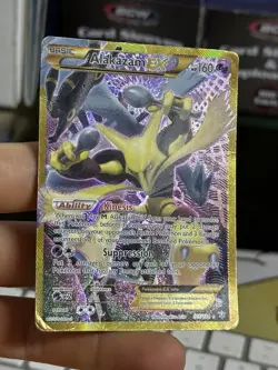 Alakazam EX 125/124 XY Fates Collide 2016 Full Art Secret Pokemon Card TCG - Image 4