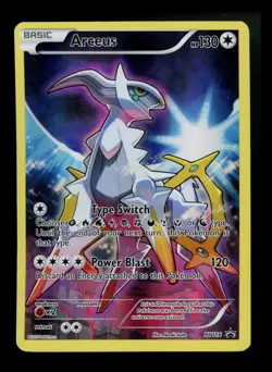 Arceus XY116 Black Star Promo 2016 Full Art Holo Rare IR Pokemon Card TCG - Image 1
