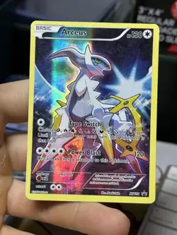 Arceus XY116 Black Star Promo 2016 Full Art Holo Rare IR Pokemon Card TCG - Image 3