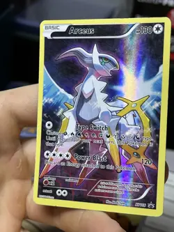 Arceus XY116 Black Star Promo 2016 Full Art Holo Rare IR Pokemon Card TCG - Image 4