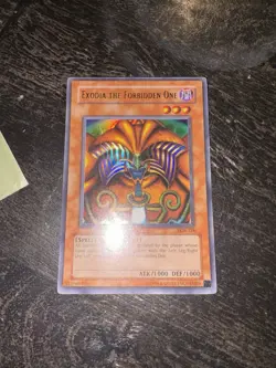 Yu-Gi-Oh! Exodia the Forbidden One LOB-124 Spellcaster Effect Card 1996 Regular - Image 5