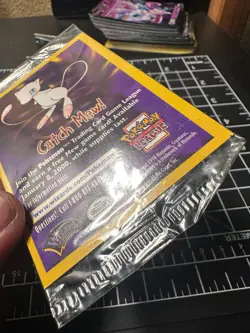 Vintage Pokemon “Catch Mew!” Promo Card Insert - Wizards of the Coast 1999 - Image 4