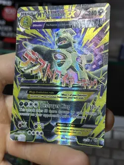 M Tyranitar EX 92/98 XY Ancient Origins 2015 Full Art Holo Pokemon Card TCG - Image 5
