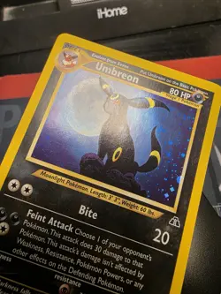 Pokemon TCG Umbreon Neo Discovery Holo Rare Card 13/75 NM Condition - Image 3