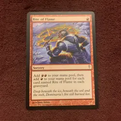 Rite of Flame Coldsnap Regular NM Unplayed Magic The Gathering MTG Card - Image 1