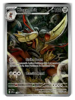 Kingambit Promo Metal Holofoil SV: Scarlet & Violet Promo Cards #130 [NM] Pokemo - Image 1