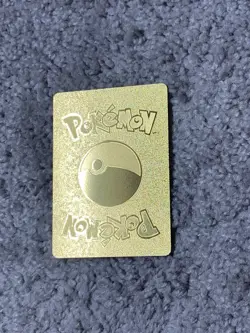 Charizard VMax HP330 Claw Slash Gold Foil Fan Art Collector Card - Image 3