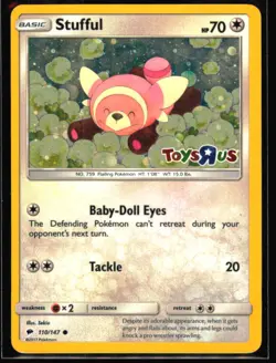 Stufful - (Toys R Us) Promo Miscellaneous Cards & Products 110/147 NM - Image 1