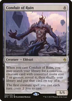 MTG Foil - Conduit of Ruin - 4 / LP / English - Image 1