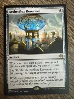 Magic the Gathering Aetherflux Reservoir Kaladesh Regular - Image 1