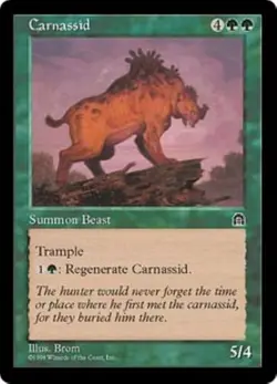 MTG Stronghold - Carnassid (x3) NM - Image 1
