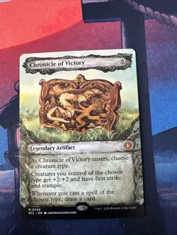 Lorwyn Eclipsed Chronicle of Victory Mythic 346 Borderless Magic the Gathering - Image 1