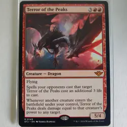 Terror of the Peaks - NM - Outlaws of Thunder Junction OTJ - MTG - Image 1