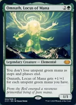 MTG Omnath, Locus of Mana - 2 / English / Lightly Played - Image 1