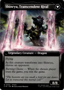 MTG Zenos yae Galvus (Extended Art) Normal NM FINAL FANTASY Magic 455 - Image 2